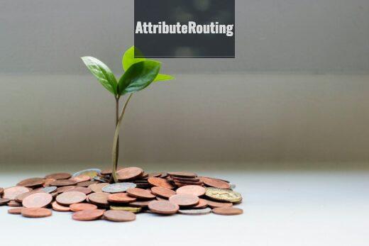 green plant on brown round coins