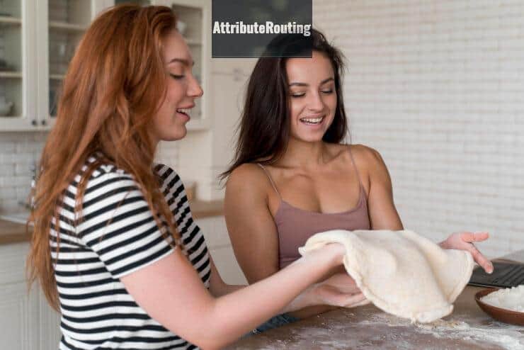 chicas en casa