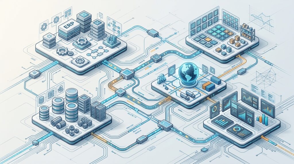 Arquitectura de datos y APIs para gestionar información de envases