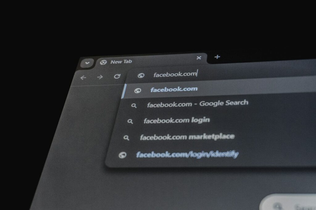 Barra de direcciones de un navegador mostrando la URL de varias webs